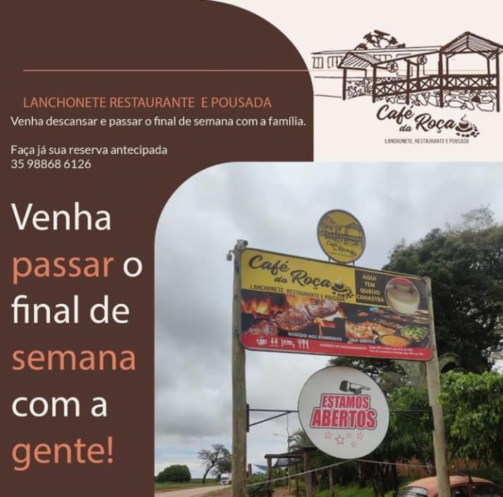 Pousada Cafe Da Roca Campos Gerais Екстер'єр фото